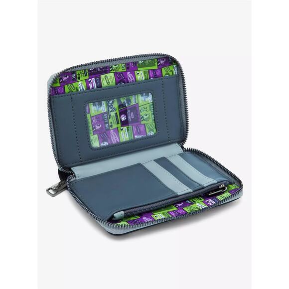 Loungefly Warner Brothers Beetlejuice 2 Zip Around Wallet NEW - Picture 4 of 4